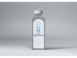 Современный дизайн бутылки воды