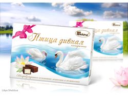 Коробка конфет Птица дивная