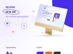 Online education landing page