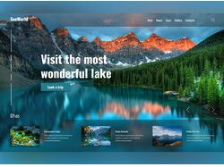Landing Page "See World"