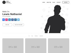 Адаптивный портфолио-сайт