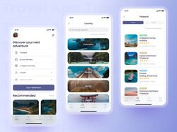 Travel App Design
