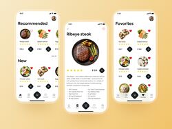 Food delivery App Design