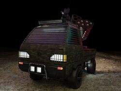 концепт HONDA ACTY low-poly модель