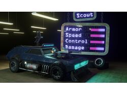 концепт игрового автомобиля SCOUT