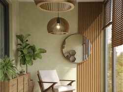 Лоджия в єко стиле