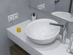 Визуализация ванной комнаты и сантехники