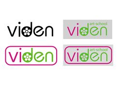 логотип для школы косметологии Viden