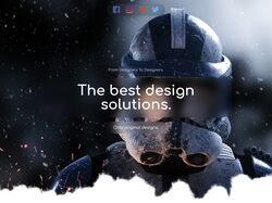 Дизайн и верстка адаптивного сайта Star Designs.