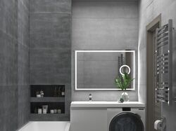 Дизайн-проект ванной в квартире 20 м&#178;. г. Сочи