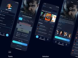 Mobile application for the network of cinemas