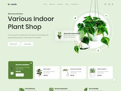 Верстка интернет-магазина Nursery