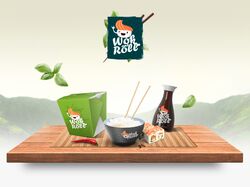Wok and Roll / Site design