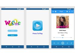 Music player mobile application project