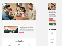Avangard Landing Page