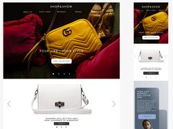 Shop&Show Landing Page