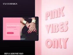 Дизайн лендинга мастера маникюра