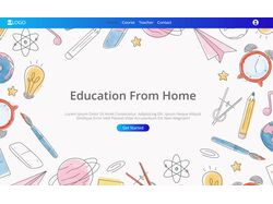 Education platform from home