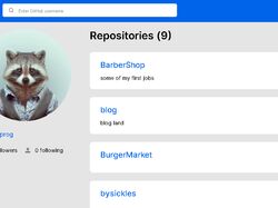 git searcher react