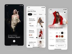 Дизайн мобільного додатку Fashion Store