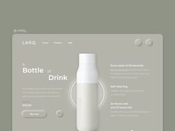 A Bottle | Дизайн сайта