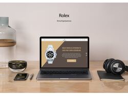 Проект-портфолио сайт "Rolex"