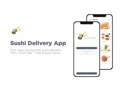 Дизайн мобильного приложения для доставки суши
