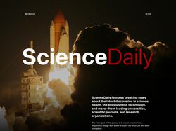 ScienceDaily news website