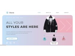 Fashion Landing Page