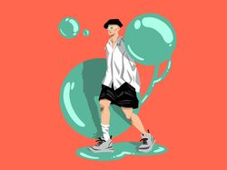 Bubble Gum guy