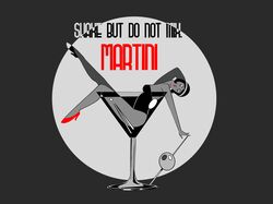 Shake but not mix. Martini.