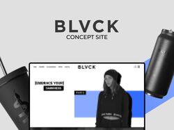 BLVCK/Редизайн Сайта