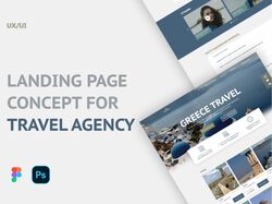 Landing page для агентства авторских туров