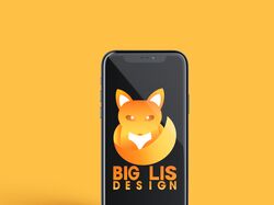 Логотип студии дизайна BIGLIS