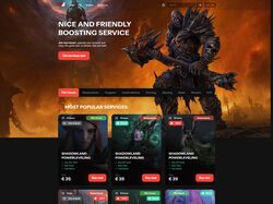 Адаптивная верстка. WoW Boosting Service