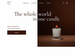 Candles shop design