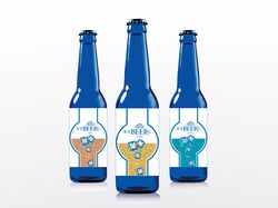 Этикетки для молодежного пива Icebeerg
