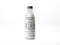Дизайн упаковки для кокосового молока.