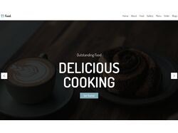 Delicious Cooking (адаптивный сайт для ресторана)