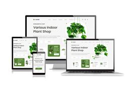 Верстка интернет-магазина "Landix"