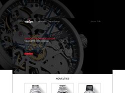 Tissot/Редизайн сайта бренда часов