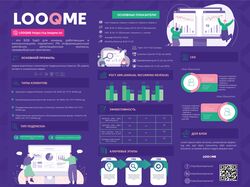 One Page для компании Looqme