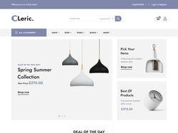 Furniture landing page