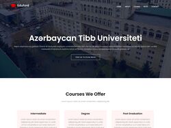 Azerbaijan Medical University web-page