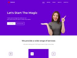 Educational page(Bootstrap)