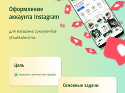 Разработка единого стиля аккаунта Instagram