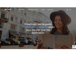 Сайт для туристической компании "Indest"