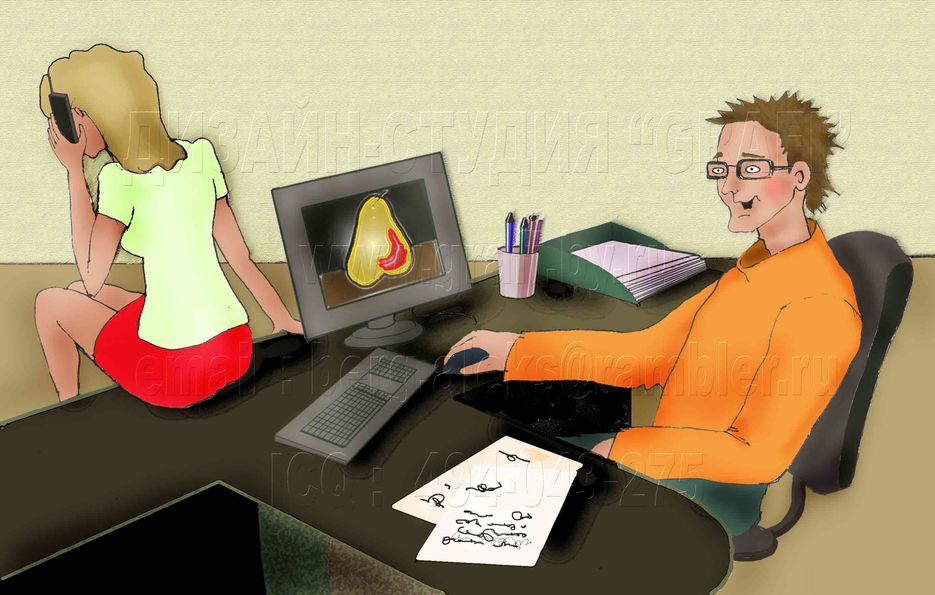 Иллюстрация-резюме "Случай в офисе".jpg