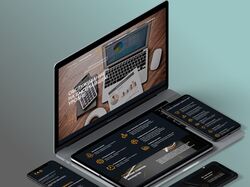 Дизайн Landing page Бухгалтерского обслуживания