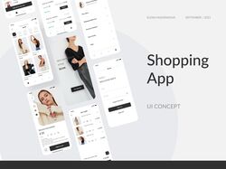 UX / UI мобильного приложения магазина одежды